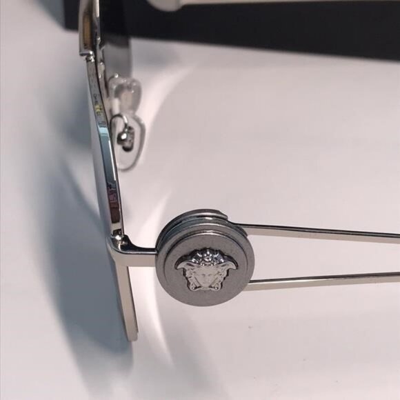 NEW AUTHENTIC Versace Silver Sunglasses VE2269 - Picture 11 of 14